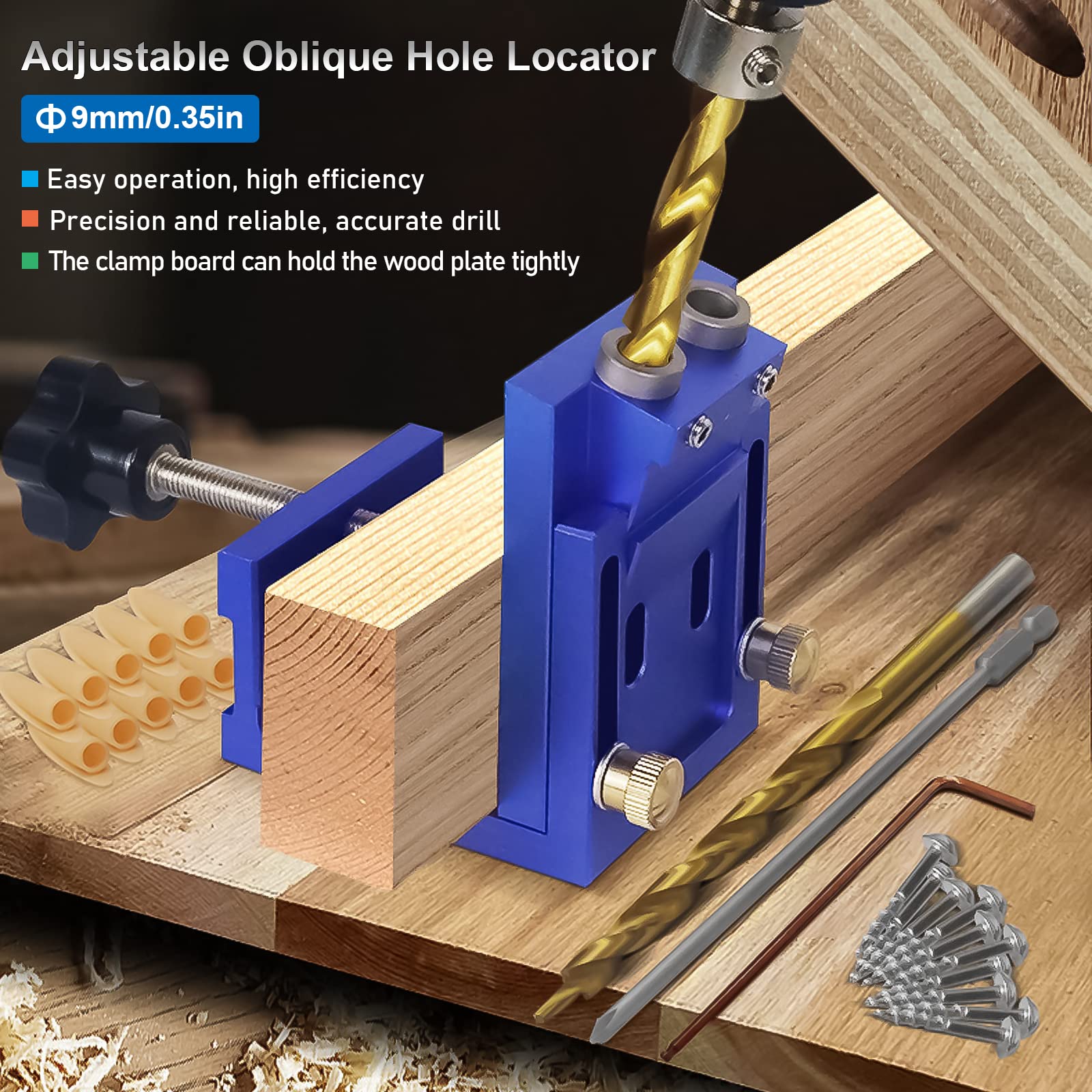 Akozon Gabarit De Centrage à Centrage 3 En 1 Kit De Localisation De