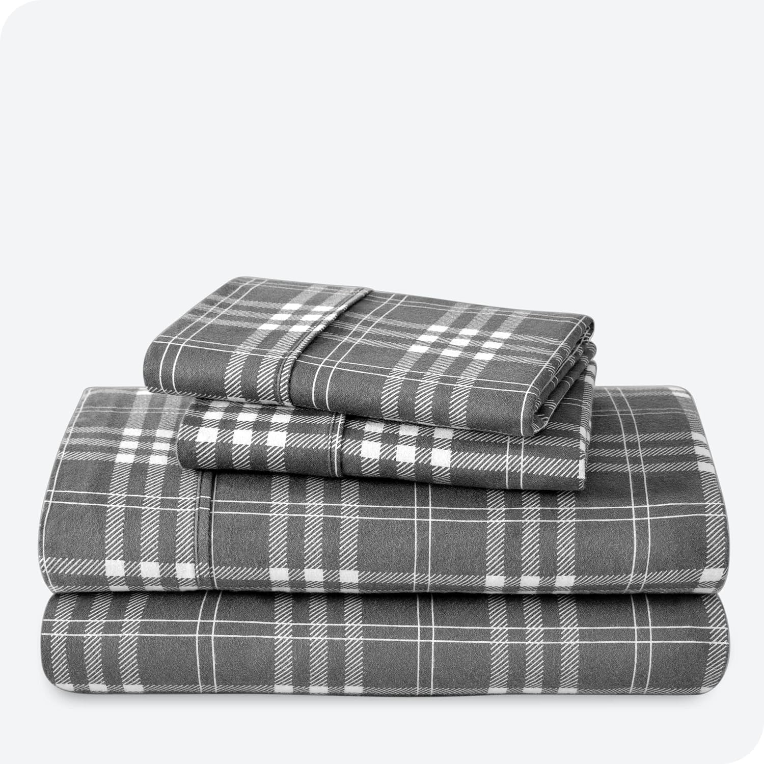 Bare Home Flannel Sheet Set Prints, 100 Cotton, Velvety