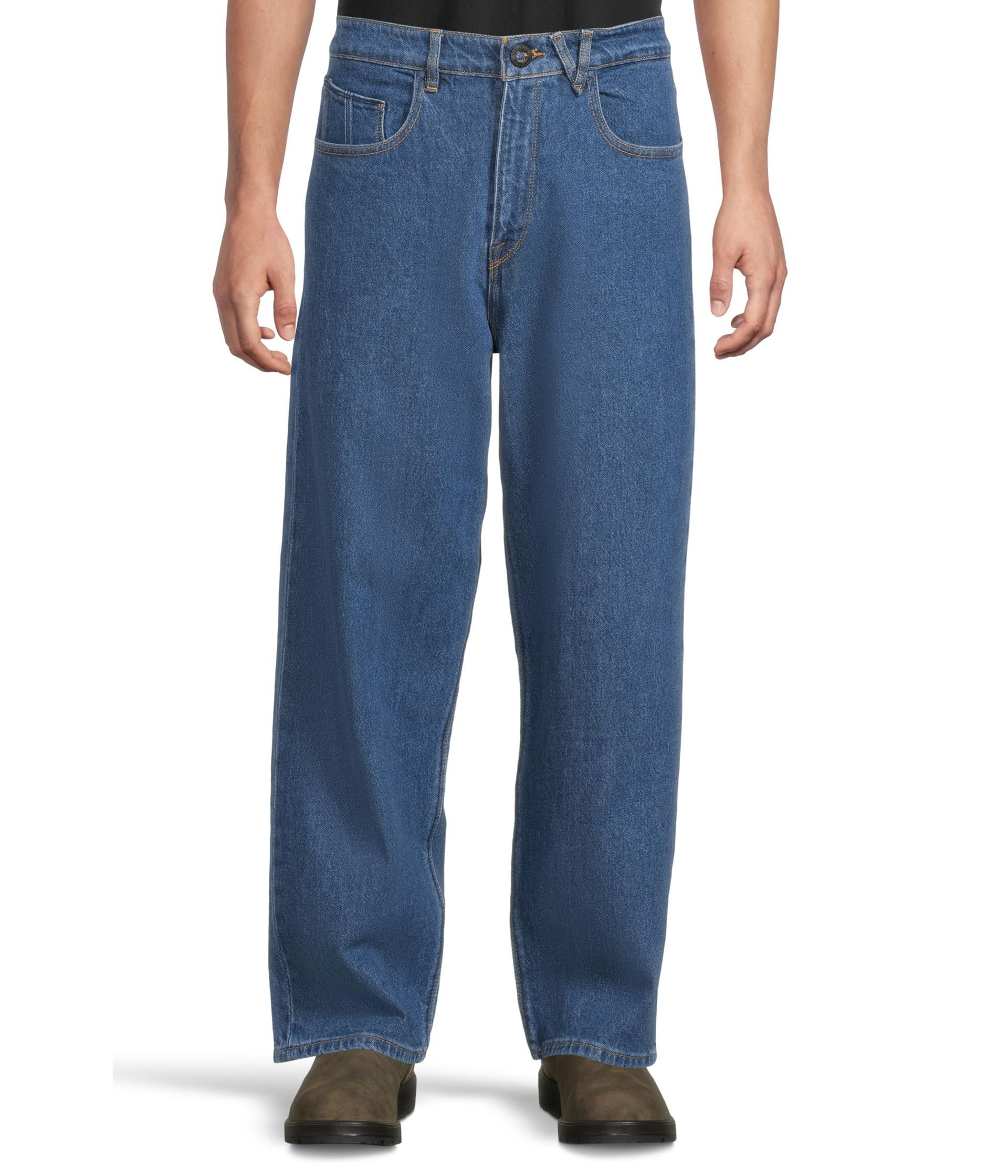 Volcom Men's Billow Loose Fit Denim Jean Pant, Bold Blue : Amazon Volcom Men's Billow Loose Fit Denim Jean Pant, Bold Blue : Amazon