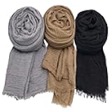 Women Scarf Shawl for All Season 3PCS Scarve Wrap Scarve.
