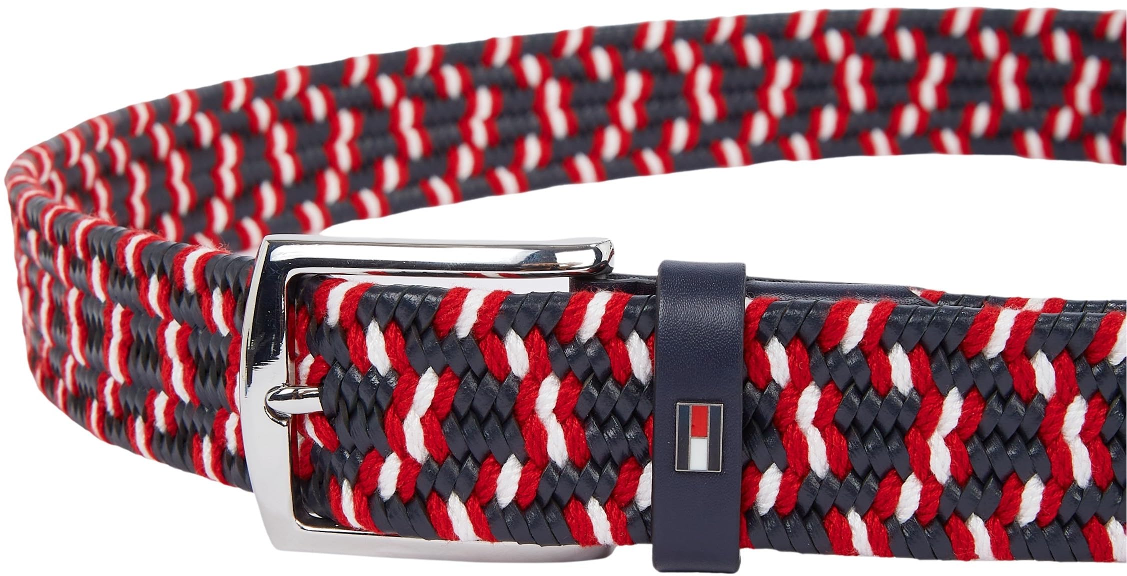 Tommy Hilfiger Herren Denton Elastic Leather 3.5 Am0am13375 Fester Gürtel (1er Pack)