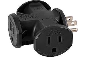 GE 3-Outlet Power Splitter: Expand Your Electrical Options