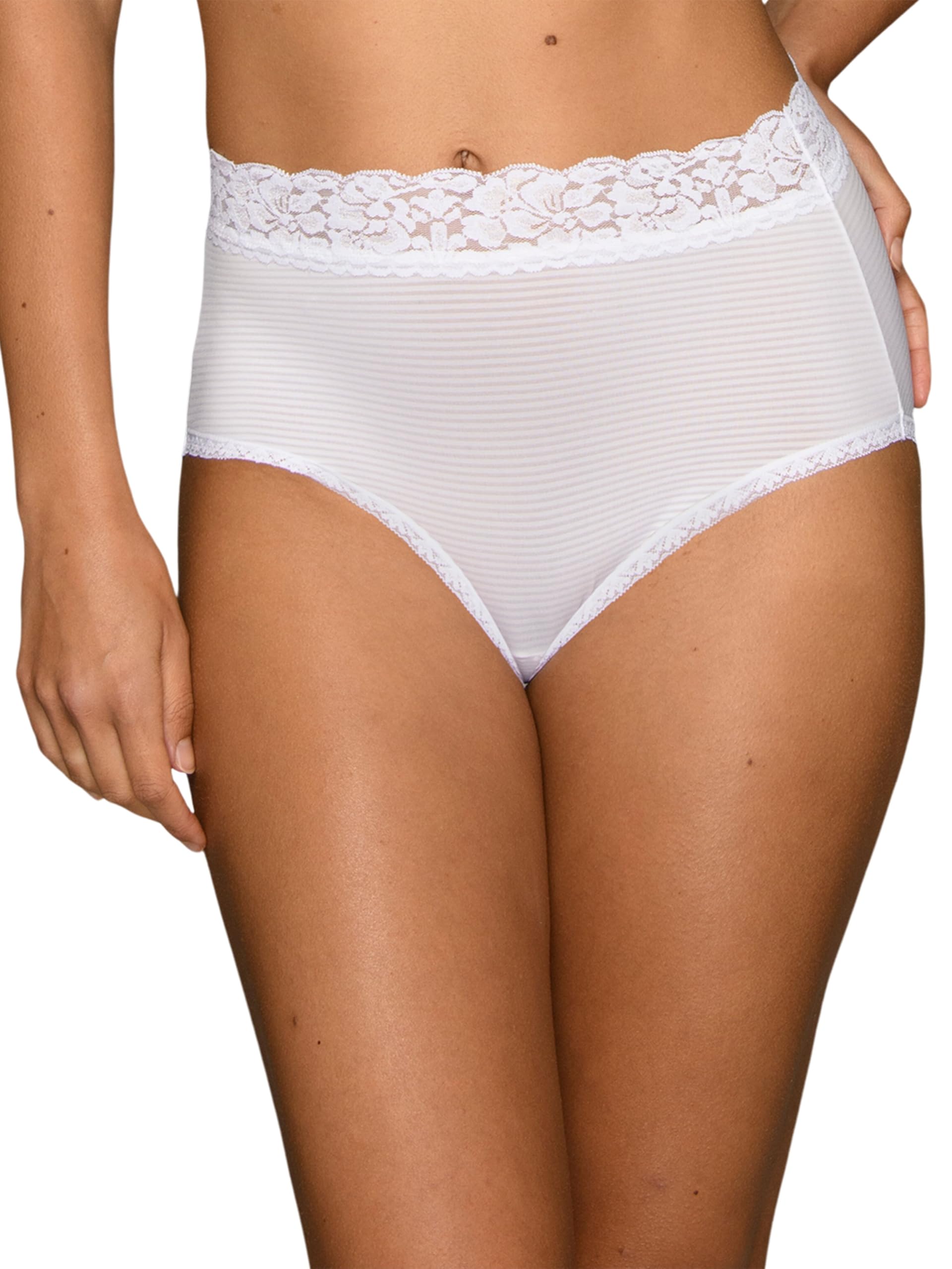 Vanity Fair Women's Flattering Lace Brief Panty 13281 Briefs