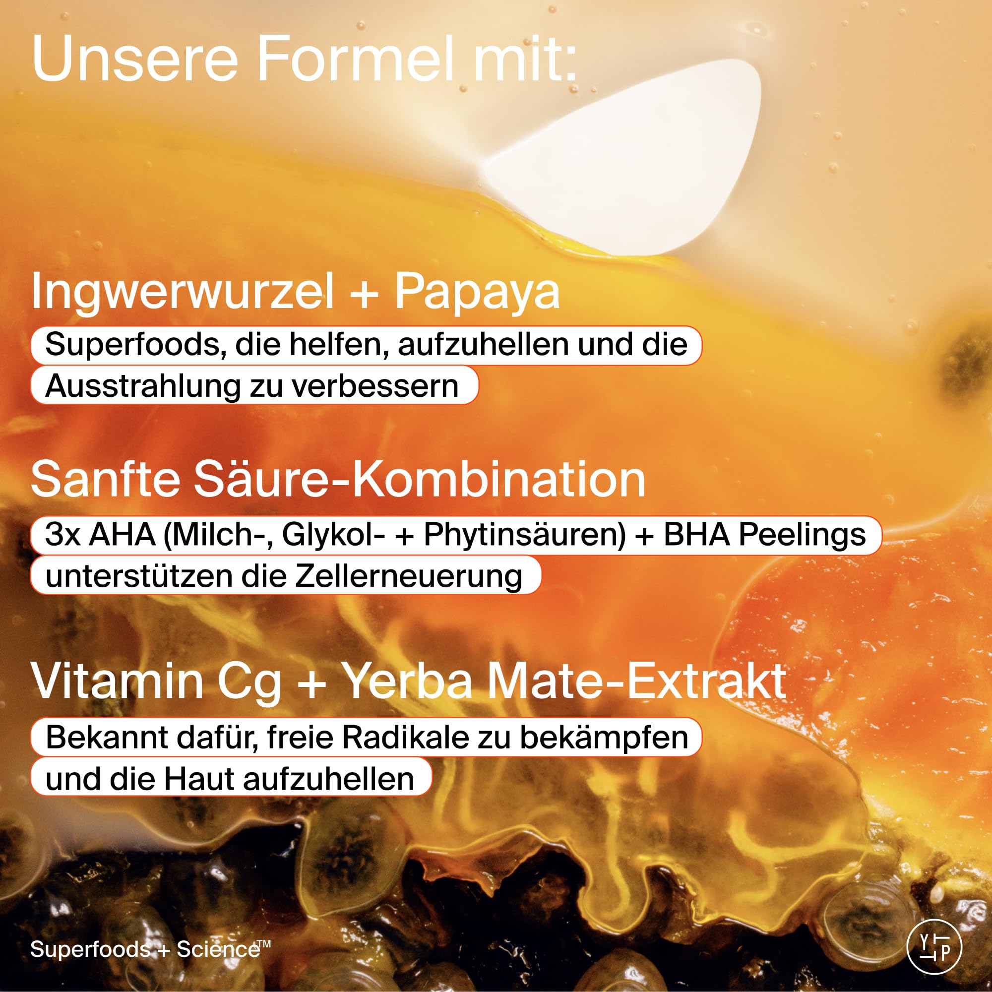 Youth To The People Superfruit Cleanser, sanfter Peeling-Gesichtsreiniger, mit Papaya und Vitamin C, beruhigender Reiniger, feuchtigkeitsspendend, schont die Hautbarriere, Make-up-Entferner