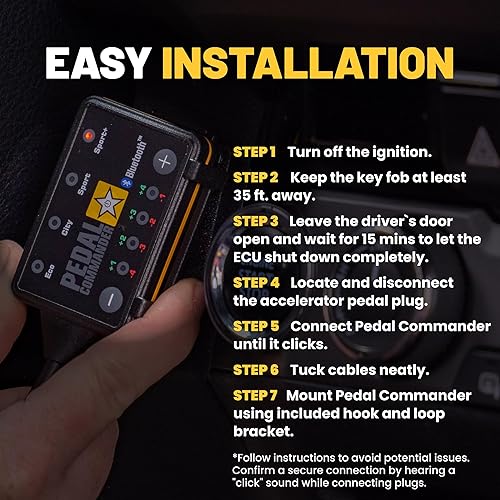 Miniatura 6 de PEDAL COMMANDER para Chevrolet Tahoe (2021 y posteriores) (5 generación) Base, LS, LT, LTZ, RST, Premier (5.3L, 6.2L, 3.0L Diesel) Controlador de