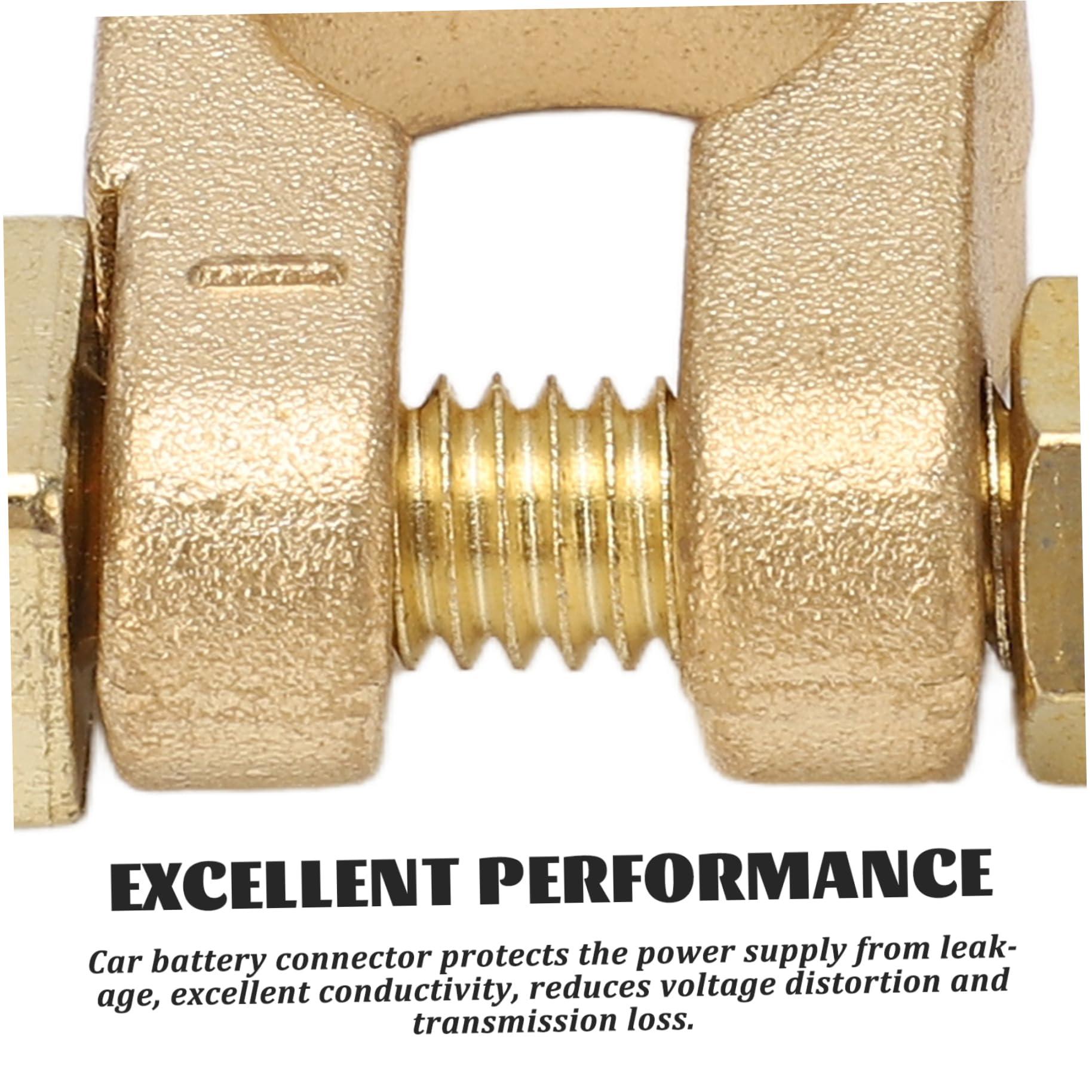 Extender del terminale della batteria, 2 pcs Post Extender Brass Auto