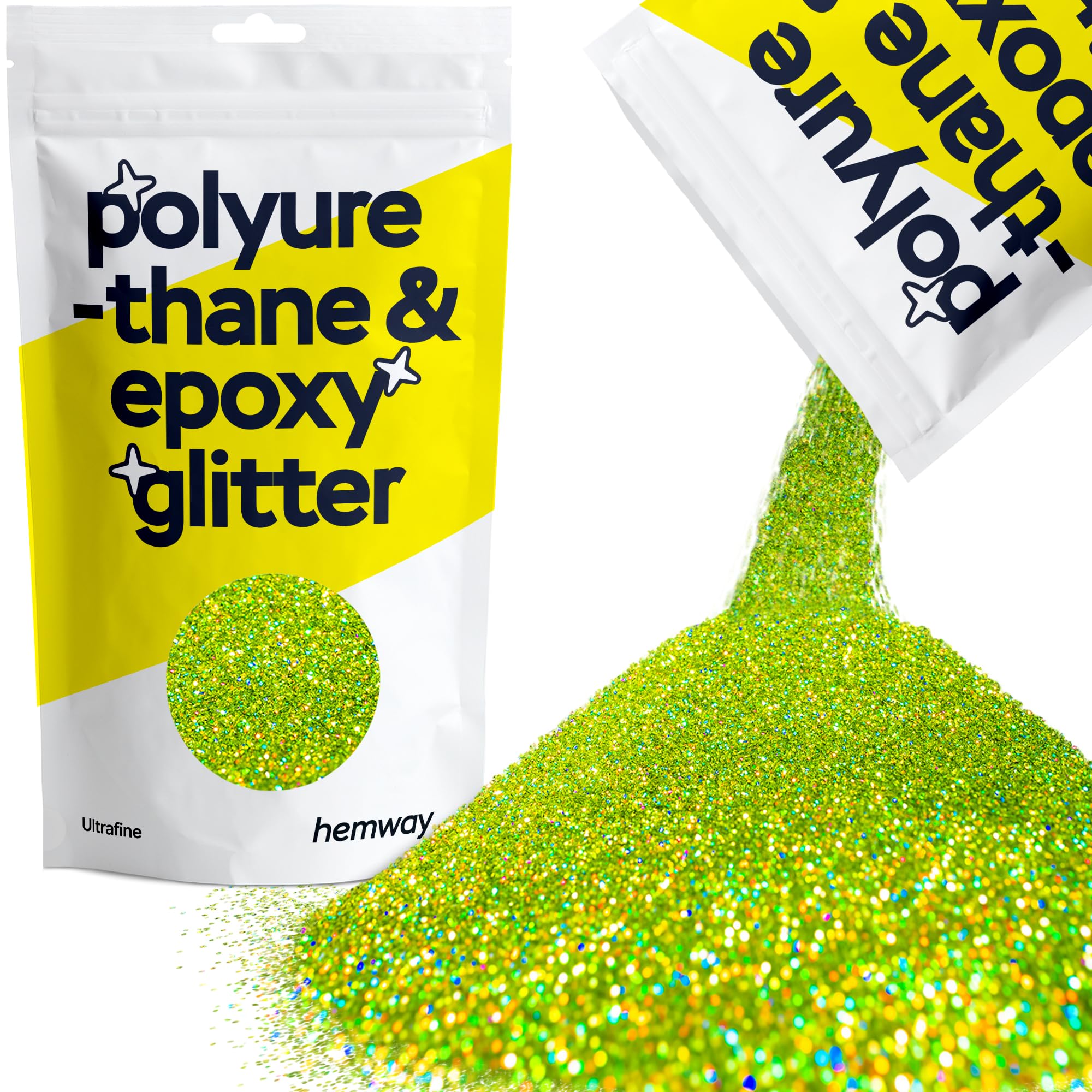 Hemway Resin Glitter Bronze Brown 100g Super Chunky | Polyurethane & Epoxy Glitter for Resin Crafts, Tumblers, Coasters, Floor & Table Art — view 241