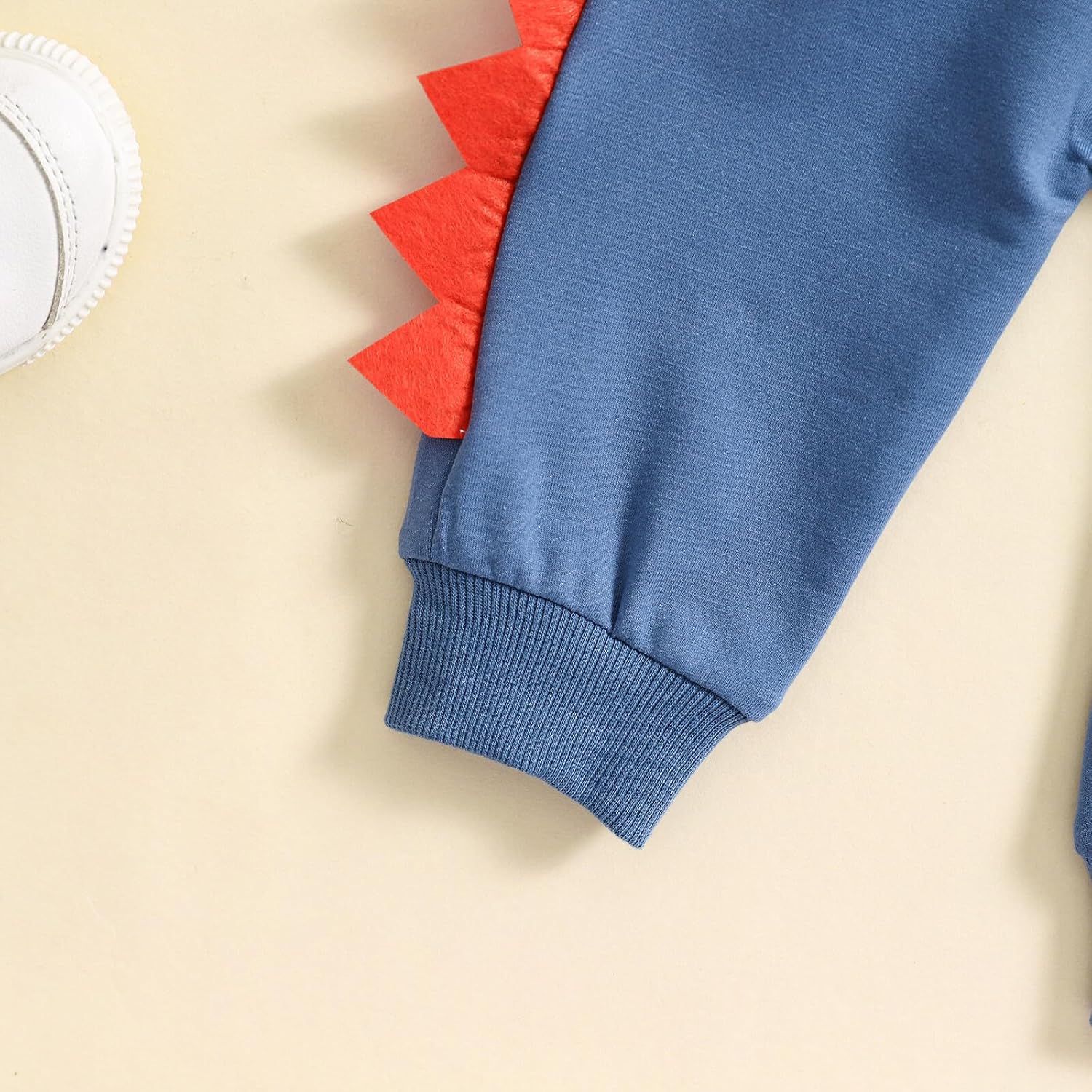 Toddler Baby Boy Clothes Fall Winter Outfits Color Block Dinosaur Long Sleeve Hoodies Sweatshirt & Jogger Pants - Image 6