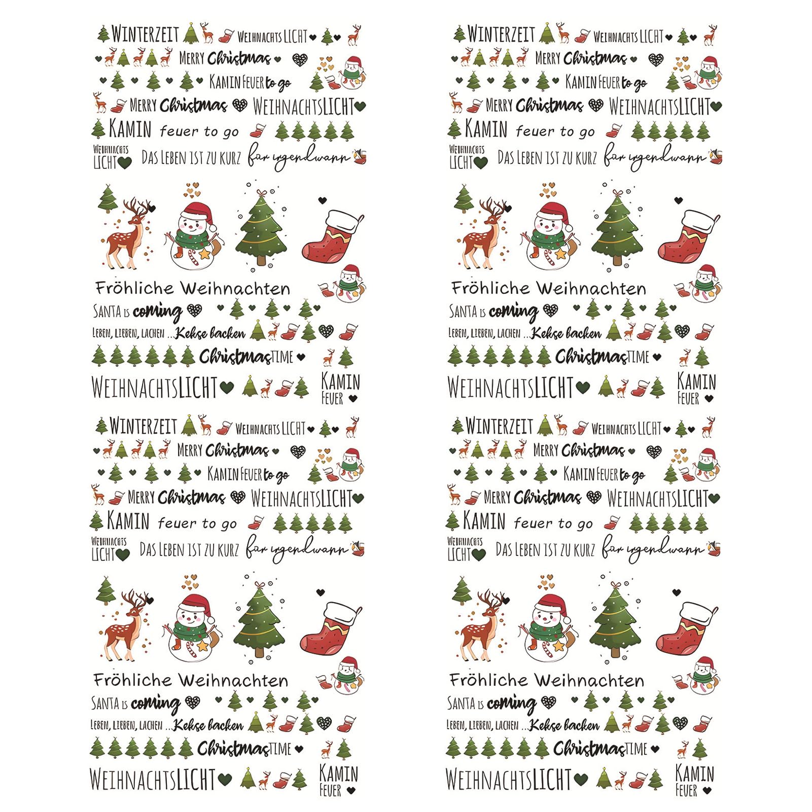 Zanthicia One 4Pack/Lot Candle Sticker Wrap Diy Detailed Stickers As Decal,