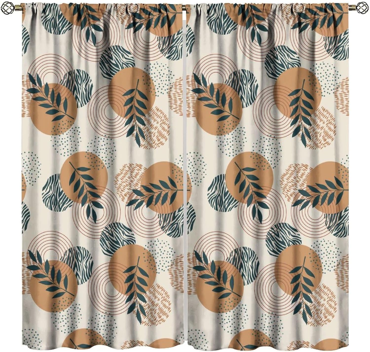 Rideaux et draperies intérieurs 3D fleurs pour chambre et salon moderne