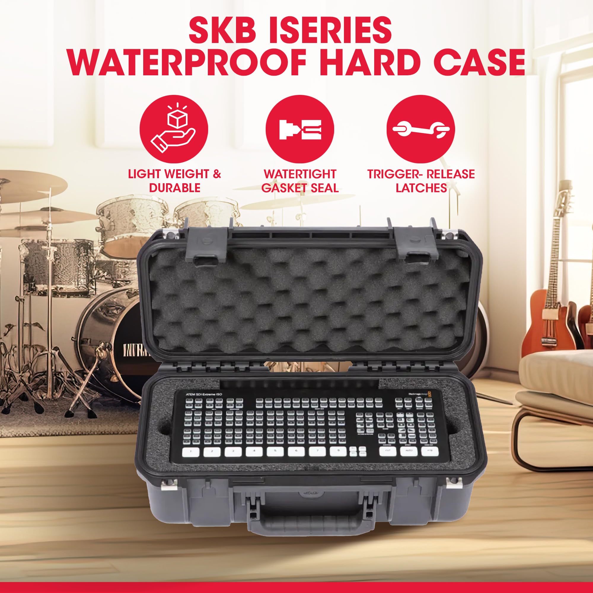 SKB iSeries 1706-6 Design Atem Mini Extreme ISO Gehäuse (3i-17066ATM)