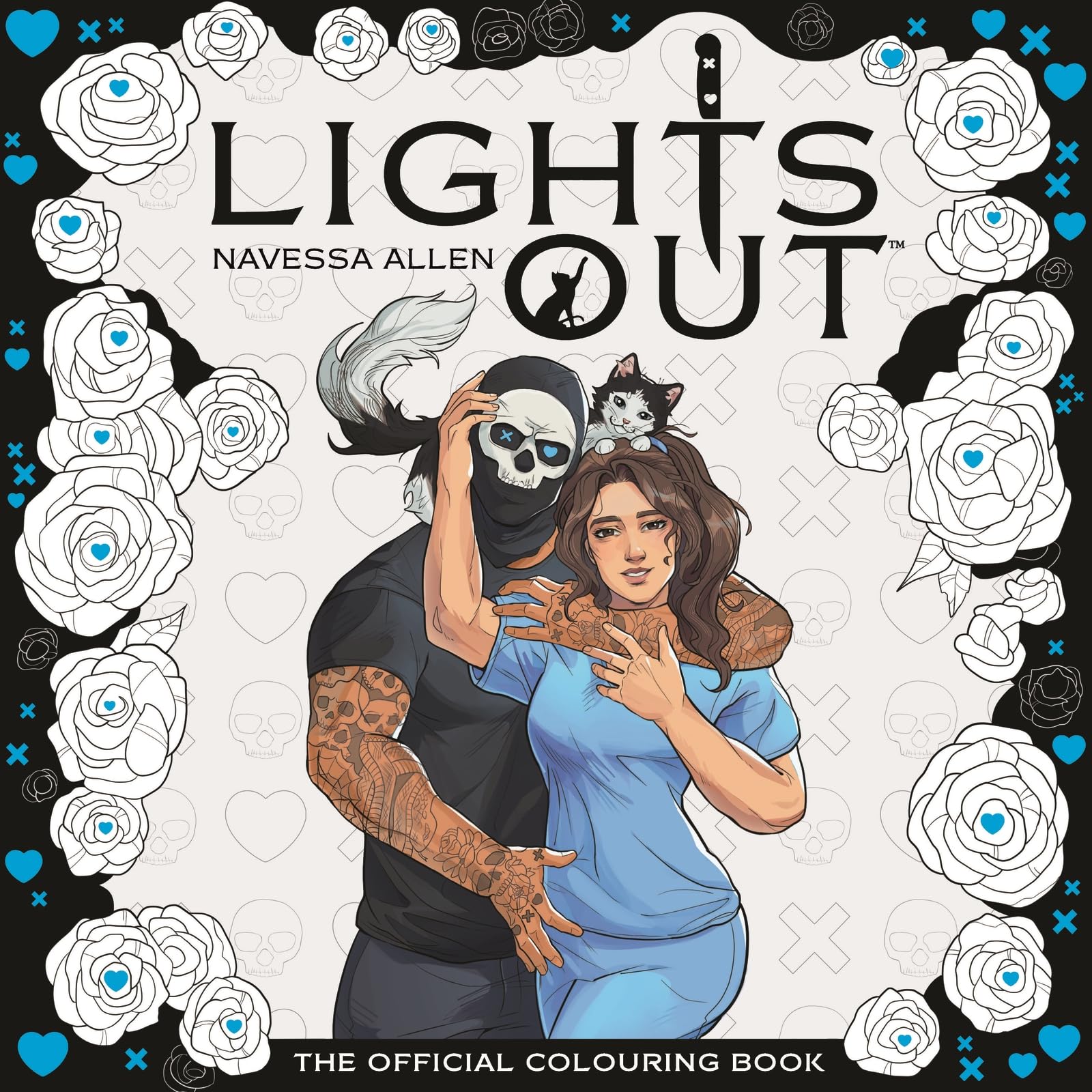 Lights Out: The Official Colouring Book by Navessa Allen Paperback