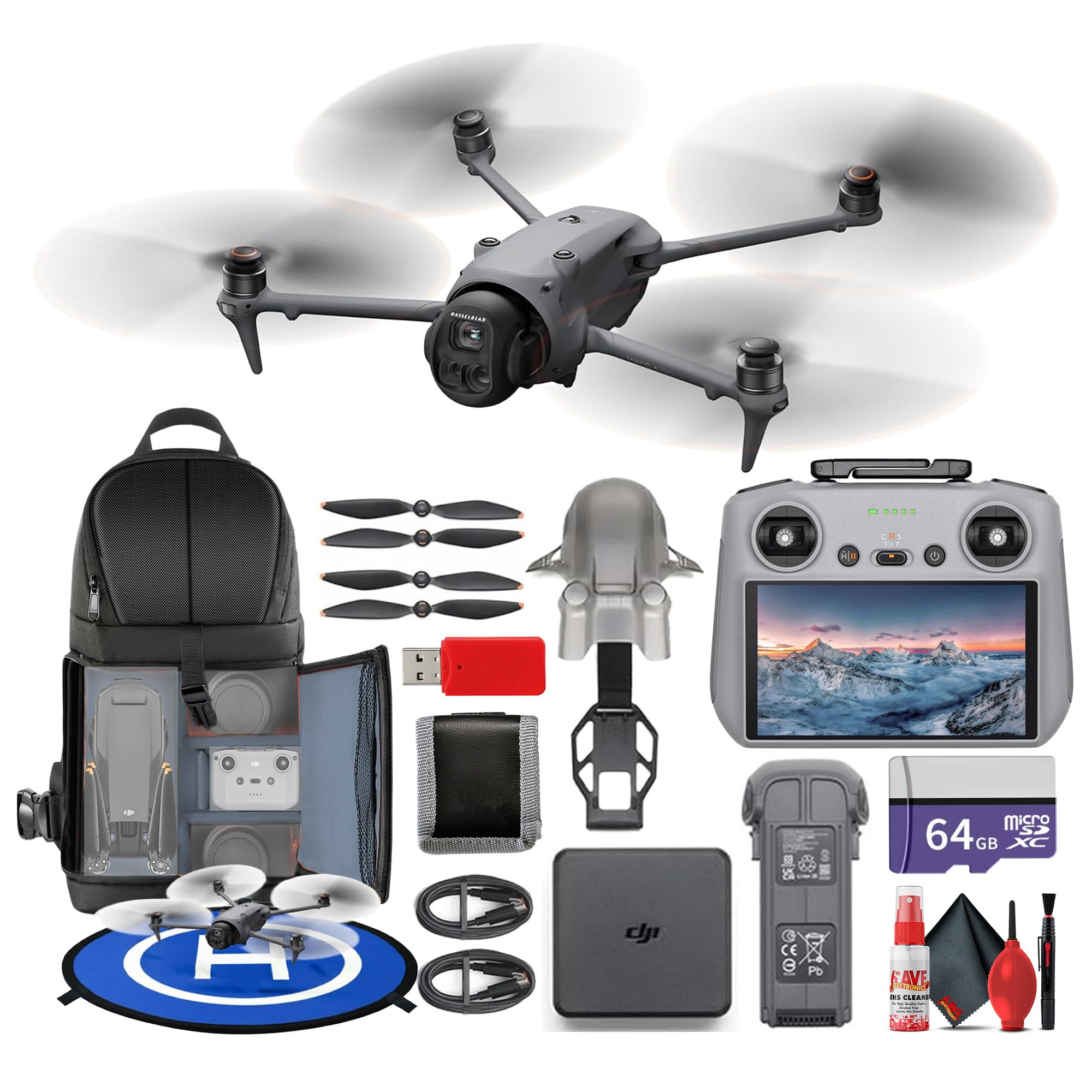 Amazon.com: DJI Mavic 4 Pro Drone Bundle Professional Aerial