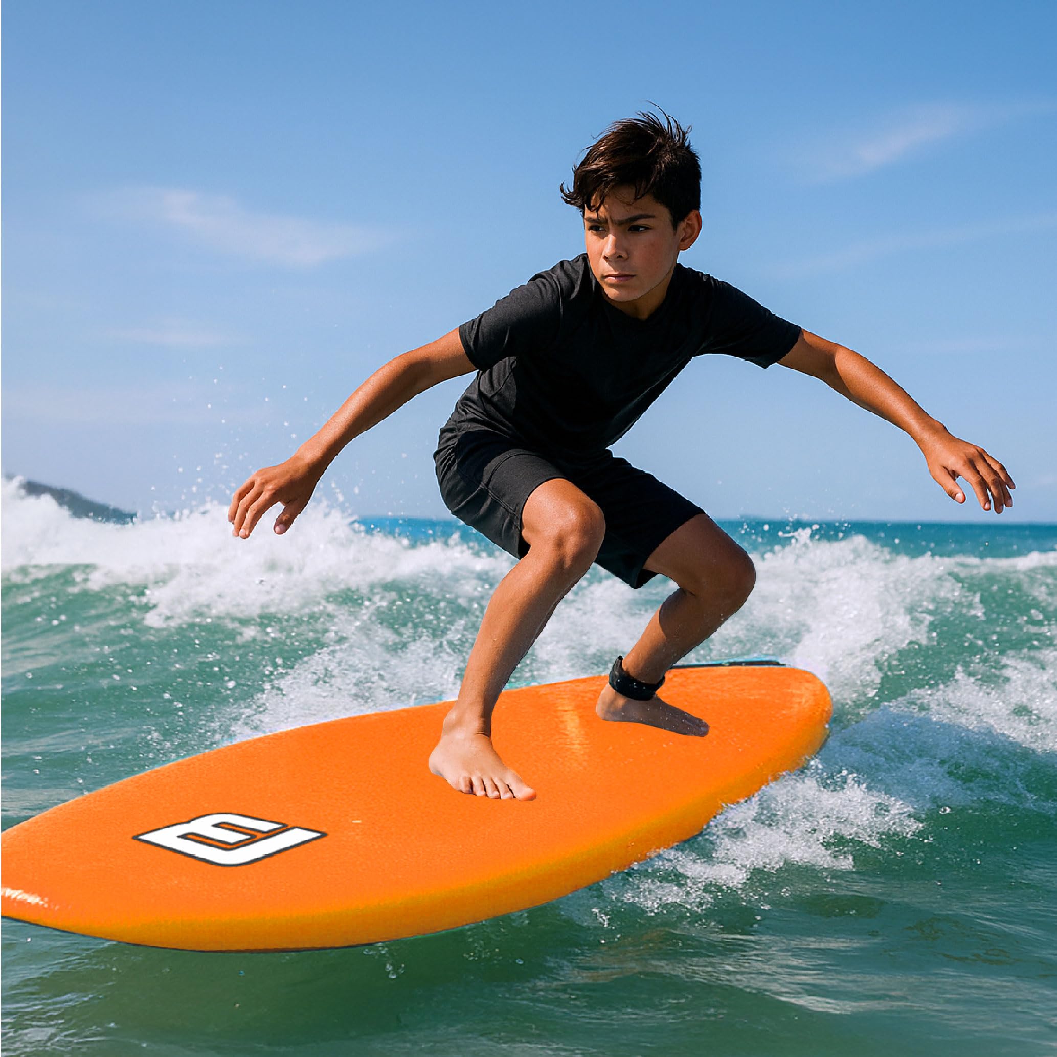 FUNBOARD - Tabla de surf de espuma para principiantes