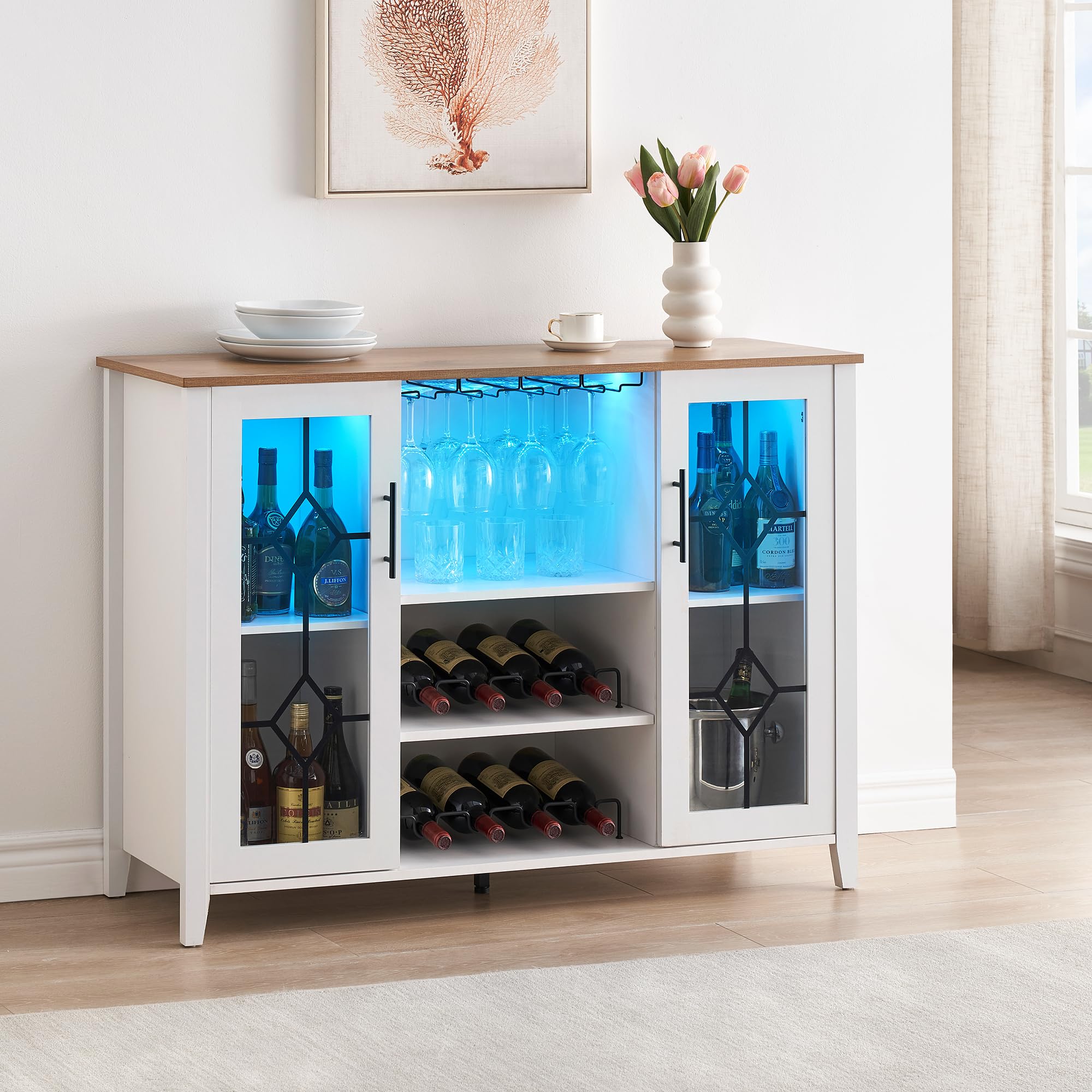 Cabinet With Wine Rack Blue Wine Bar Cabinet Bars Wine Cabinets