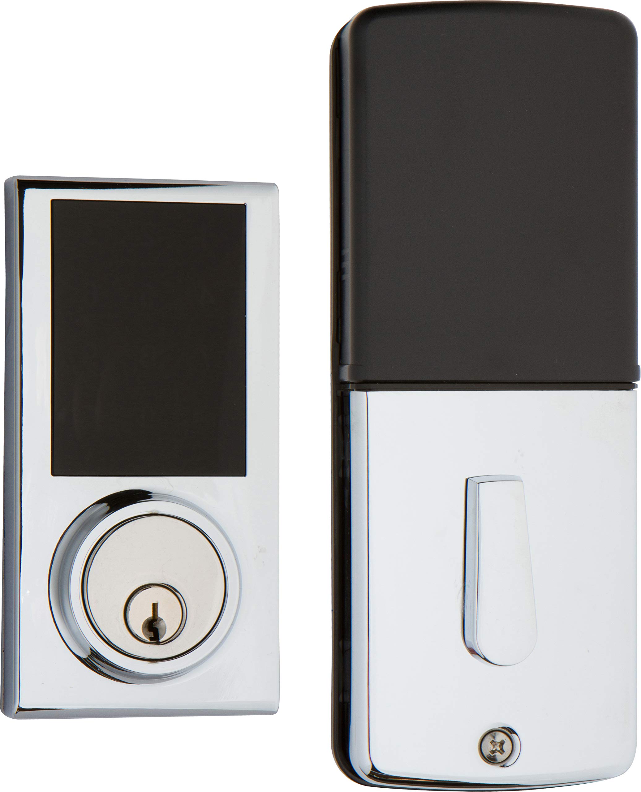 KP300 Touchscreen Digital Deadbolt in Polished Chrome Finish