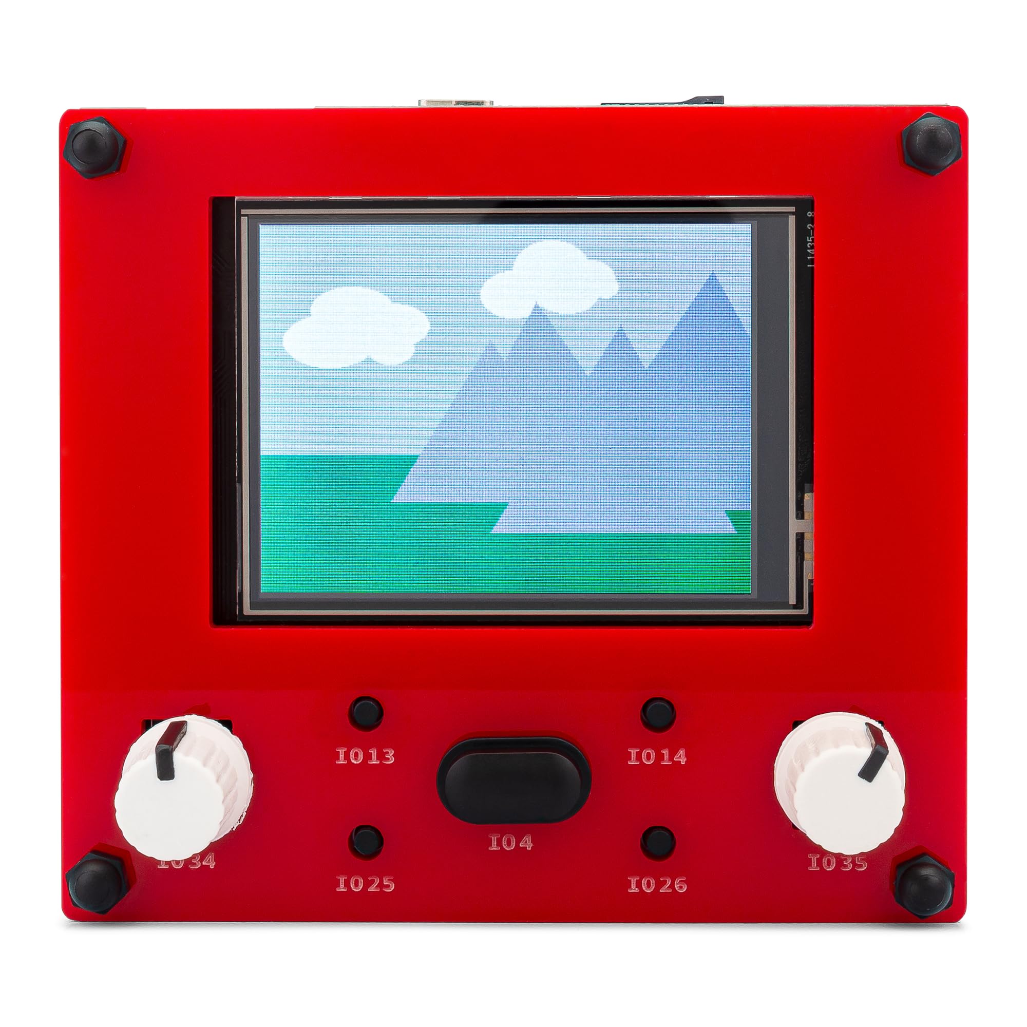 Tech-A-Sketch: Build-Your-Own Digital Drawing Device – DIY Coding & Art Kit for Kids Ages 8+ | Interactive STEAM Project with LCD Screen, Knobs & Buttons | STEM/STEAM Gift