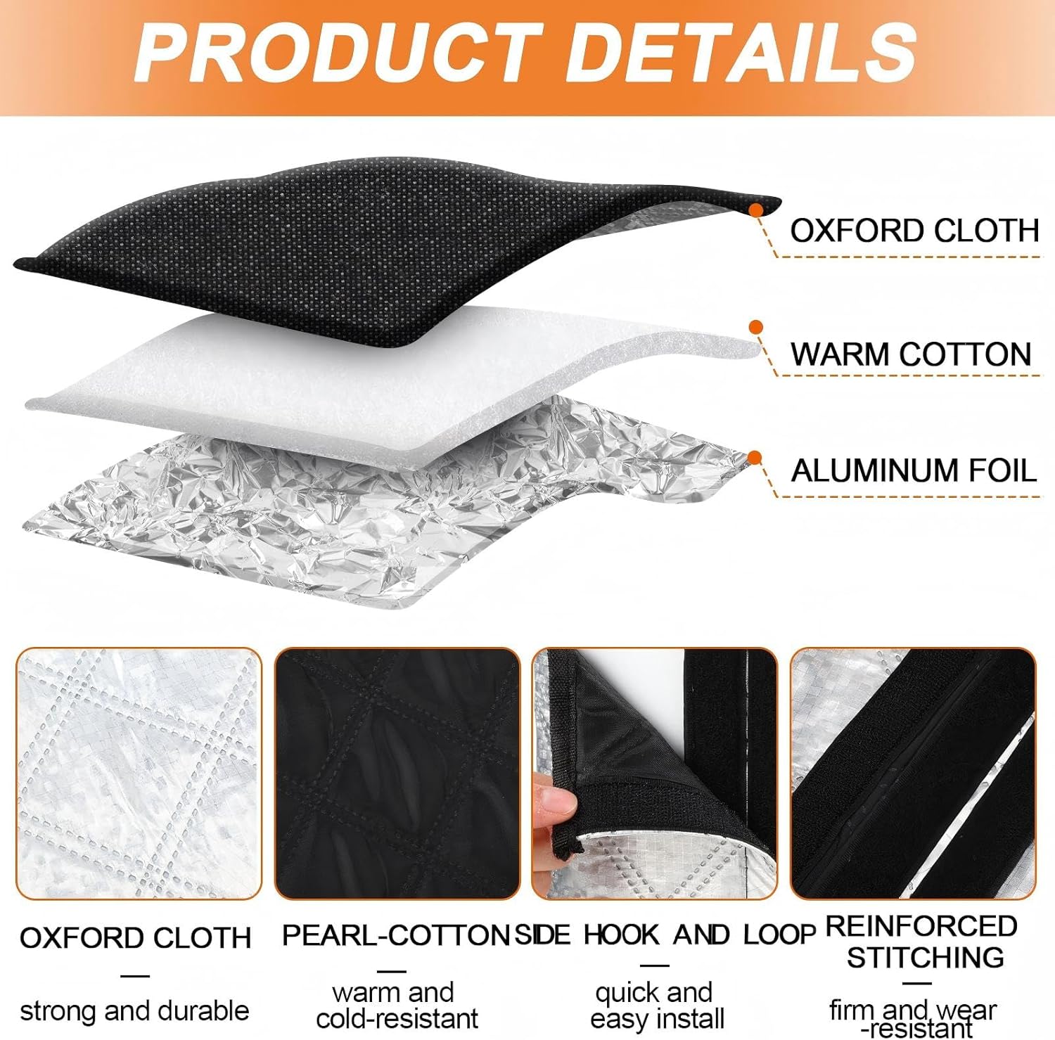 SATINIOR 4 Pack Winter Palm Tree Root Protectors Winter Covers for Trees Root Self Adhesive Plant Insulation Cover for Garden Outdoor Cold Weather Plants Trunk Protection, Dia 7.9 "