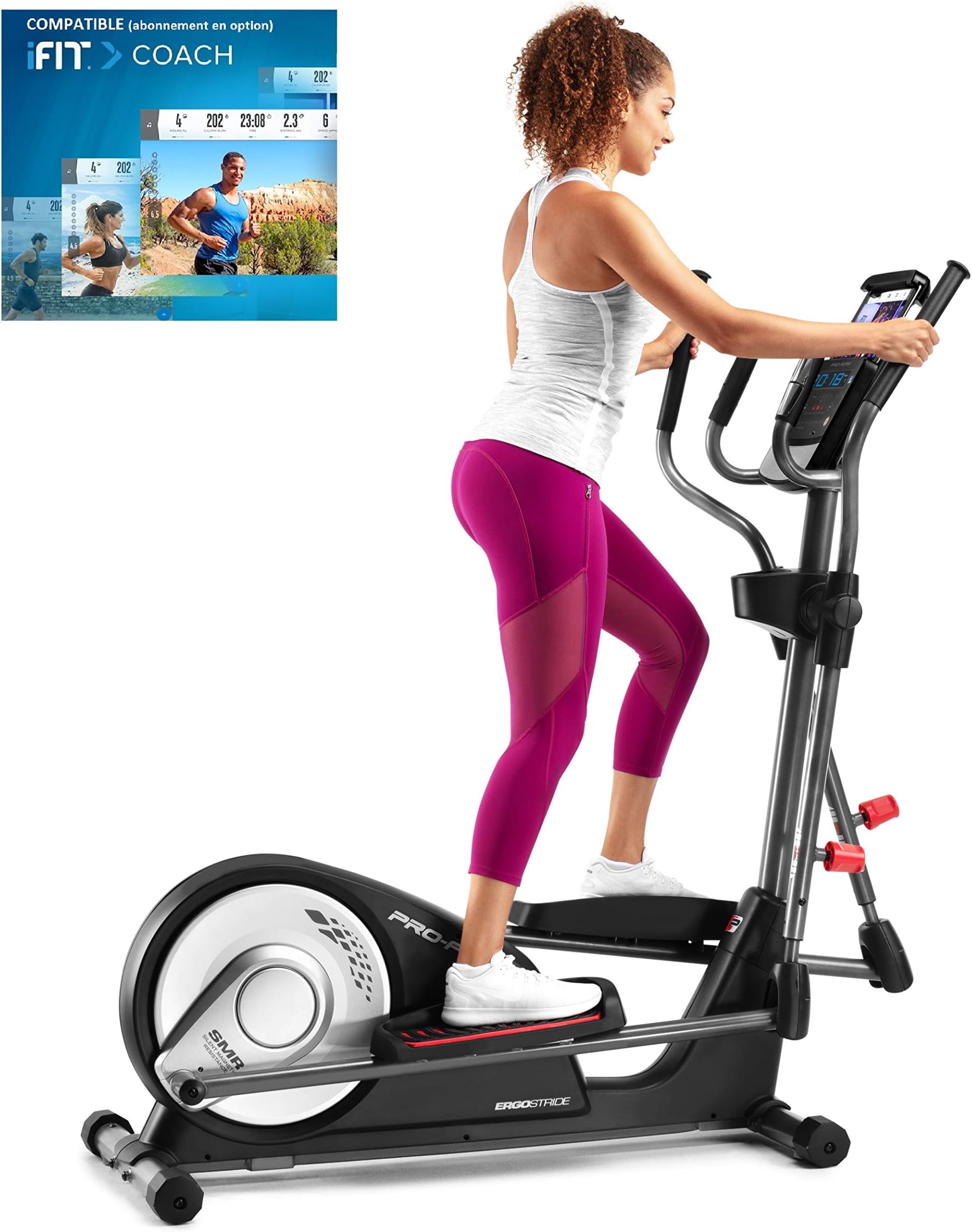 PROFORM Unisex's 525 CSE Elliptical, Black Grey, Adults