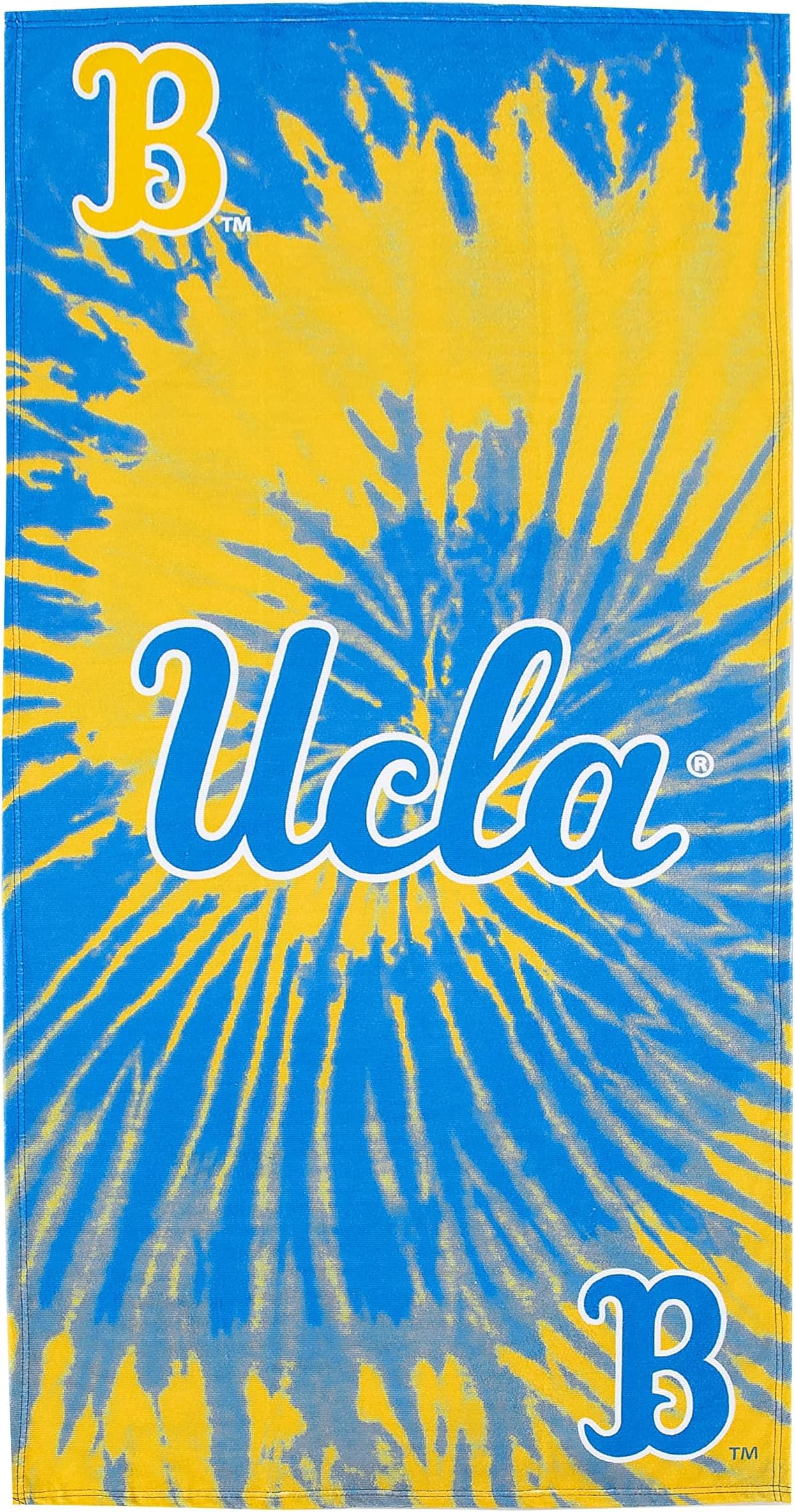 NORTHWEST NCAA UCLA Bruins Unisex-Adult Beach Towel, 30" x 60", Psychedelic (Pack of 6)