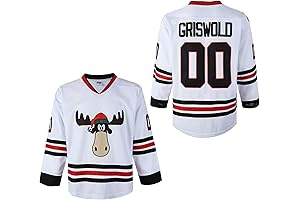 Clark #00 Griswold Men's Movie Hockey Jersey X-Mas Christmas Vacation Stitched S-4XL