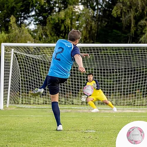 Miniatura 9 de Soccer Ball Size 3/4/5 with Pump & Needle, Sofu PU Soccer Ball Kit for Indoor Outdoor Practicing Training Playing Game Gift Teen Play