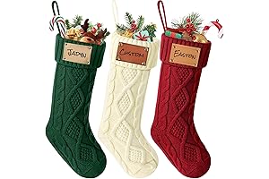 Personalised Christmas Stocking, Your Name Engraved! A Unique Christmas Gift