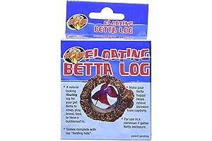 Zoo Med's Life-Like Floating Betta Log: Beautify Your Aquarium