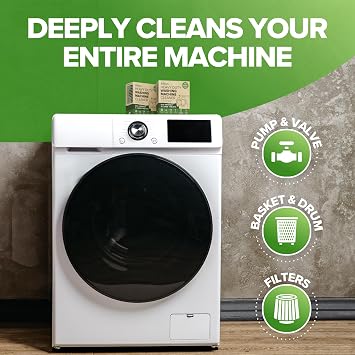 Renuv Washing Machine Cleaner + Dishwasher Cleaner Bundle
