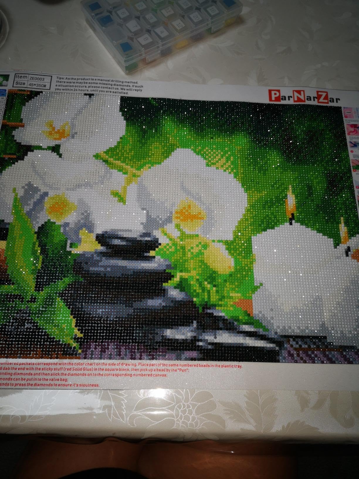 ParNarZar - Set Di Diamond Painting Fai Da Te 5D, 35 X 45 Cm