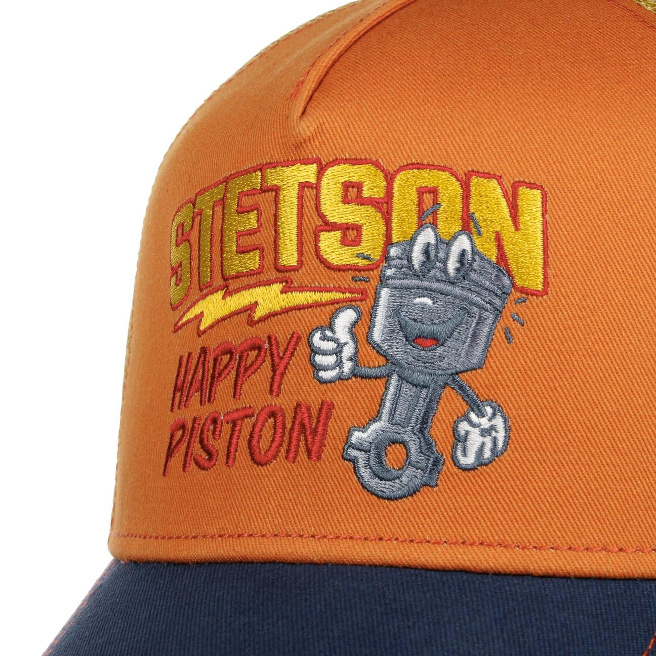 Stetson Happy Piston Gorra Trucker Snapback Hombre Todo el ano