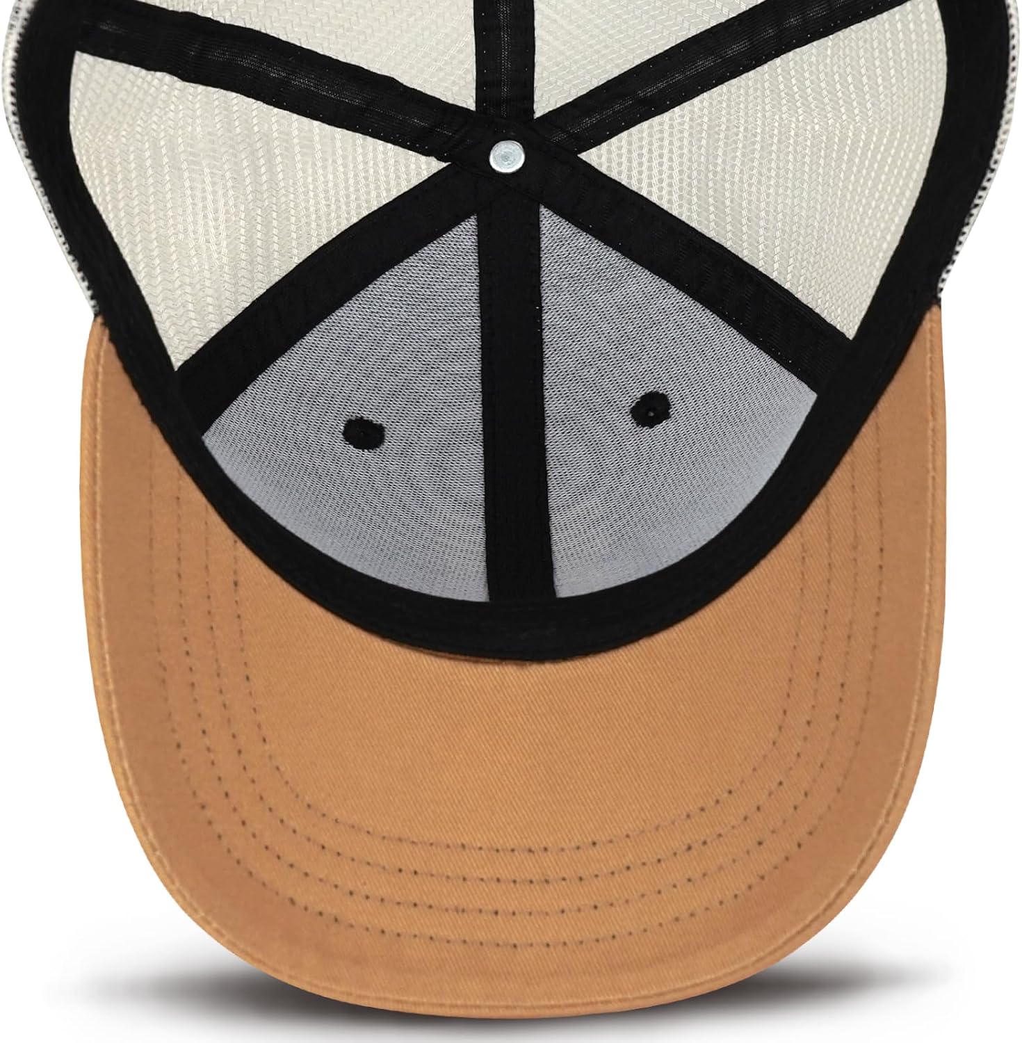 Baseball Cap for Women and Men, Adjustable Trucker Hat Breathable Mesh Snapback Ball Cap Vintage Golf Hat - Image 5