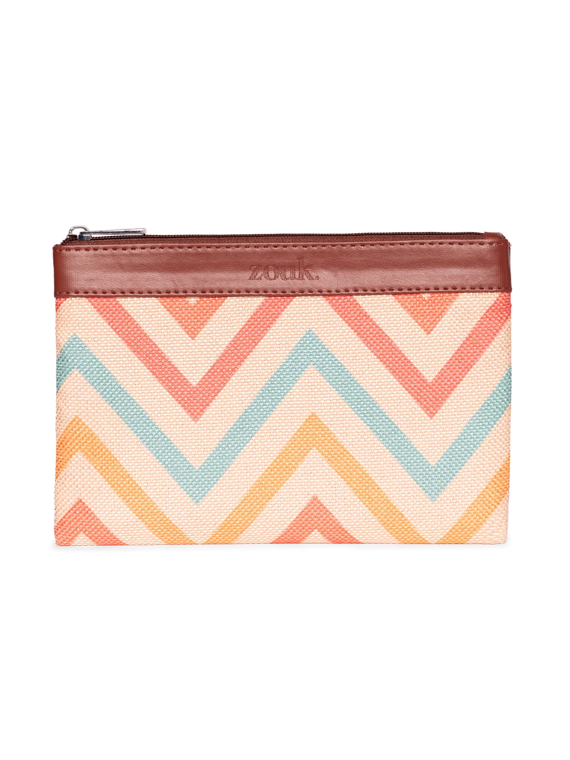 ZOUK WavBeach Printed Multipurpose Classic Utility Pouch for Women-image-4