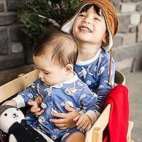 Vista 217 de Burt's Bees Baby - Pijama de una pieza para bebé, mameluco para dormir y jugar, algodón 100% orgánico, cremallera frontal Guitarra acústica.