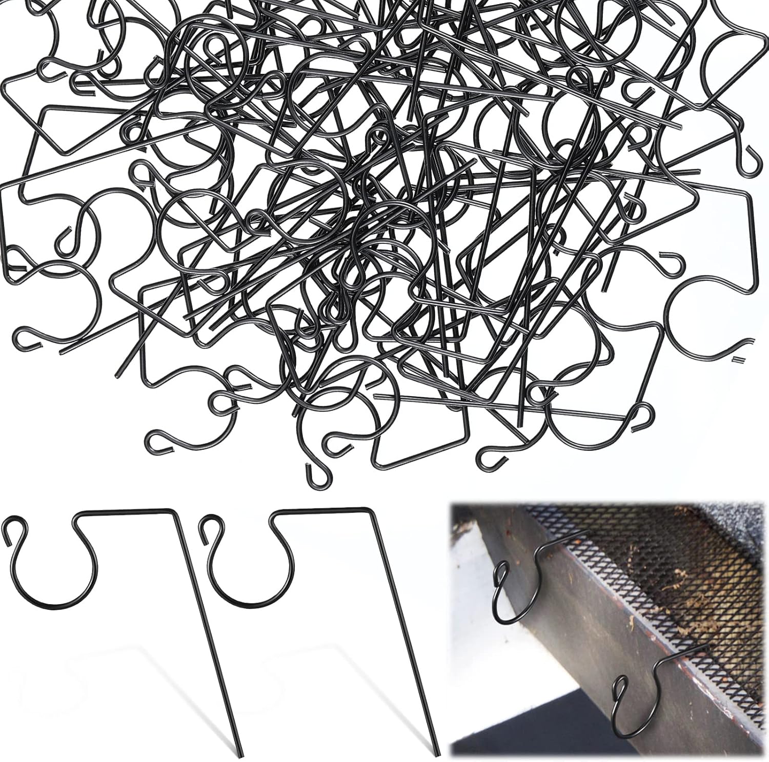 Metal Christmas Light Gutter Hooks Christmas Light Hanger