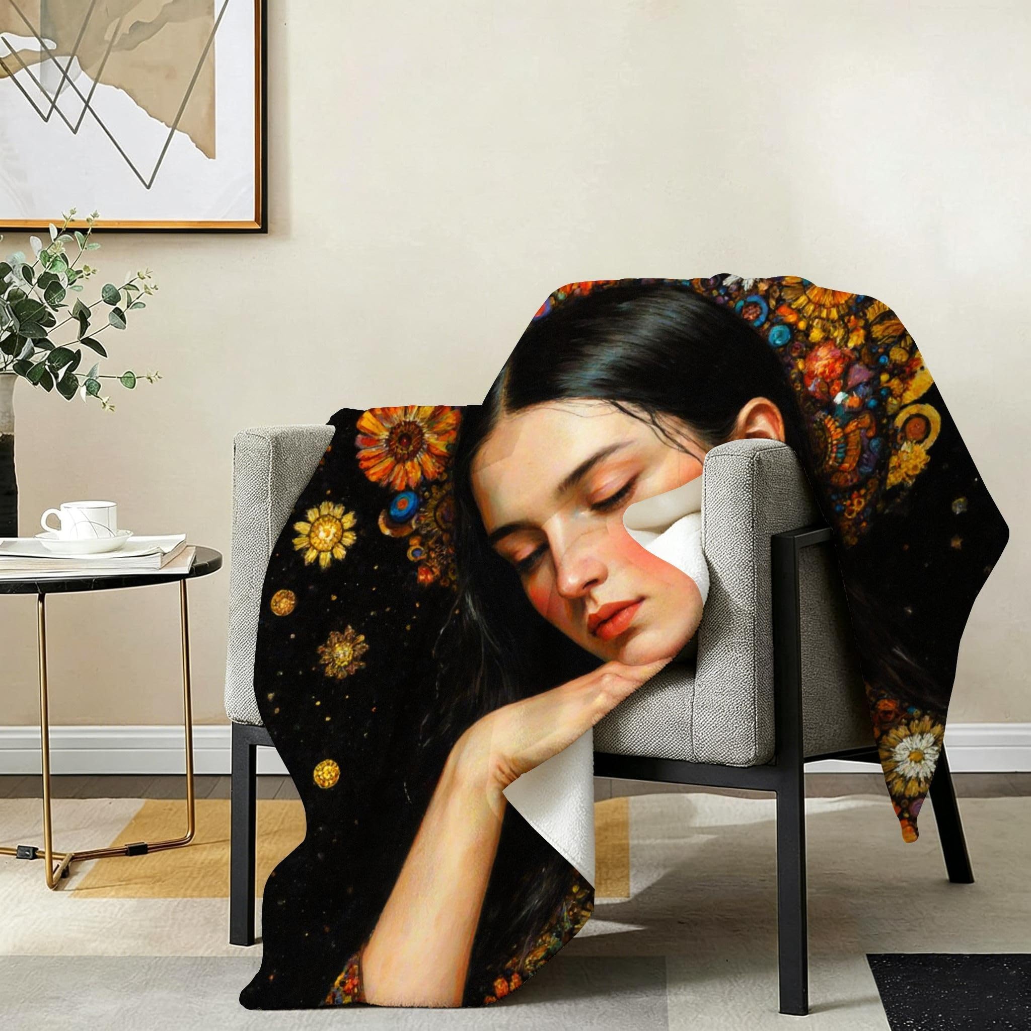Manta Grande 180x220 cm Ganado Animal Polar Franela Térmica-A334