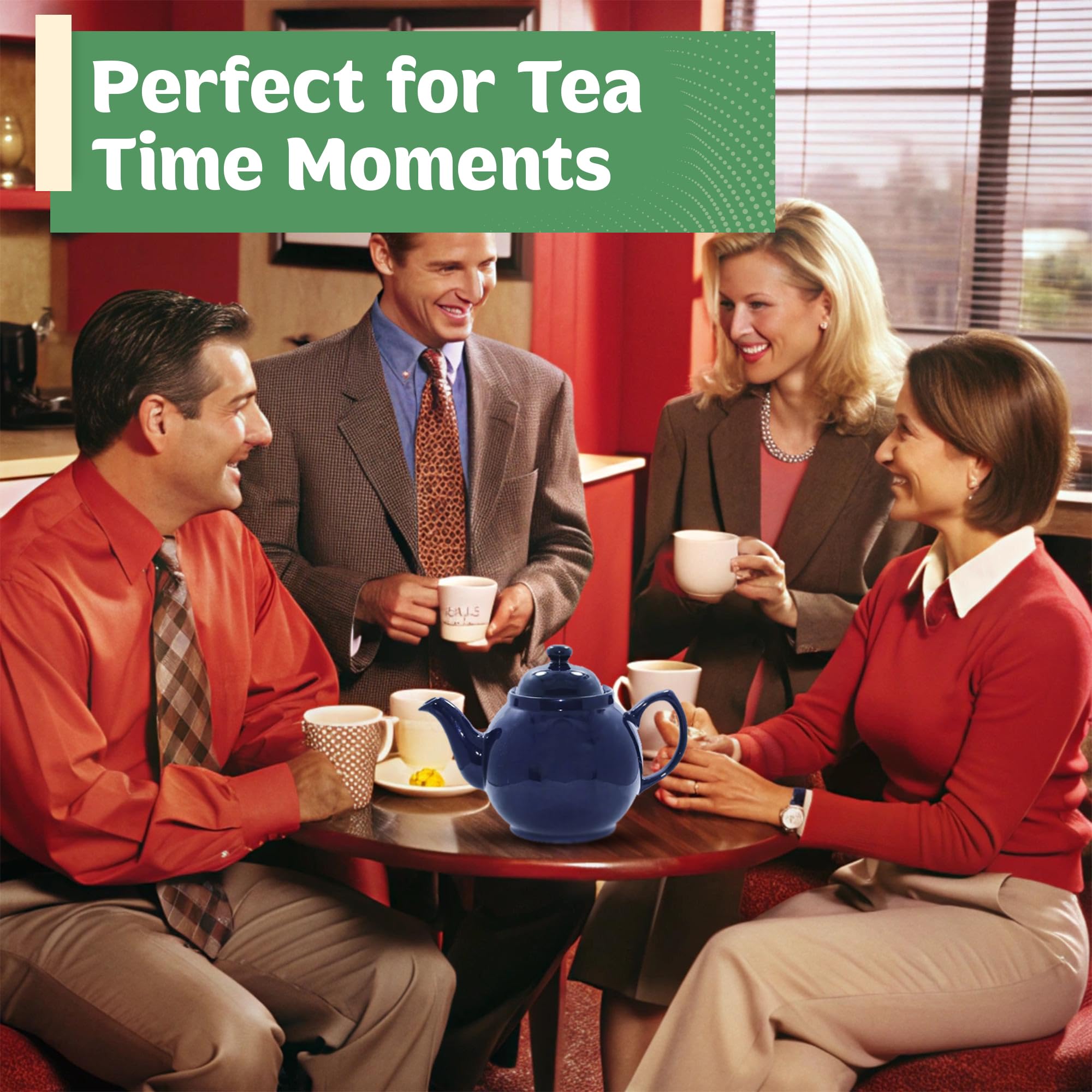 エミール・ベルナール、カップ、果物鉢、ティーポット、果物のある静物 Amazon | Cobalt Betty ティーポット 4カップ セラミック