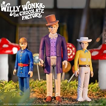 トップス 760 HappilyDying of Chocolate ErikaOller Super7 Willy Wonka and The Chocolate Factory - 3.75
