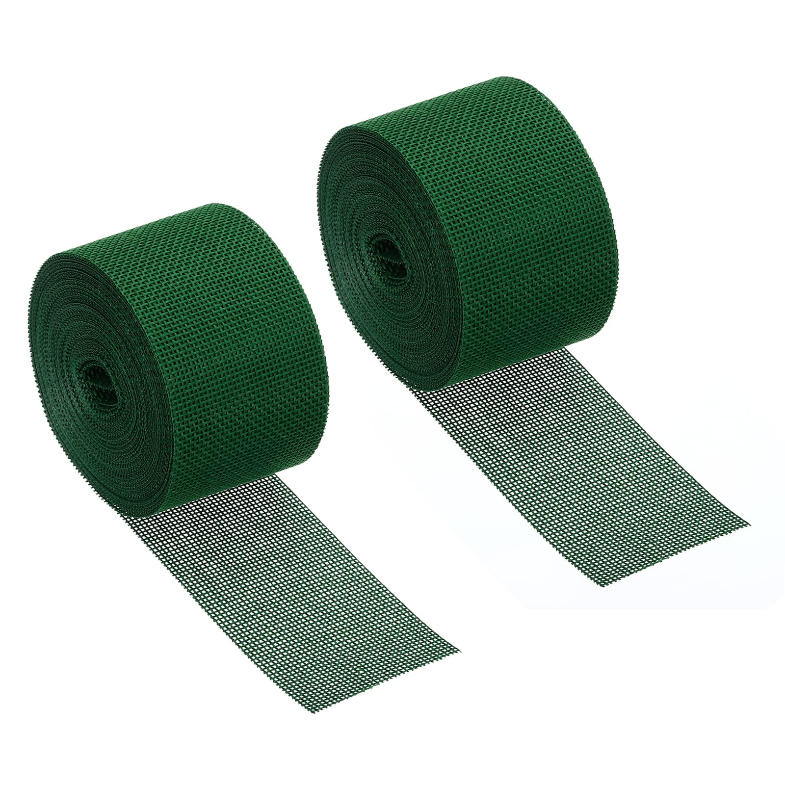 PATIKIL 2 Inch Wide 11 Yards Burlap Fabric Ribbon