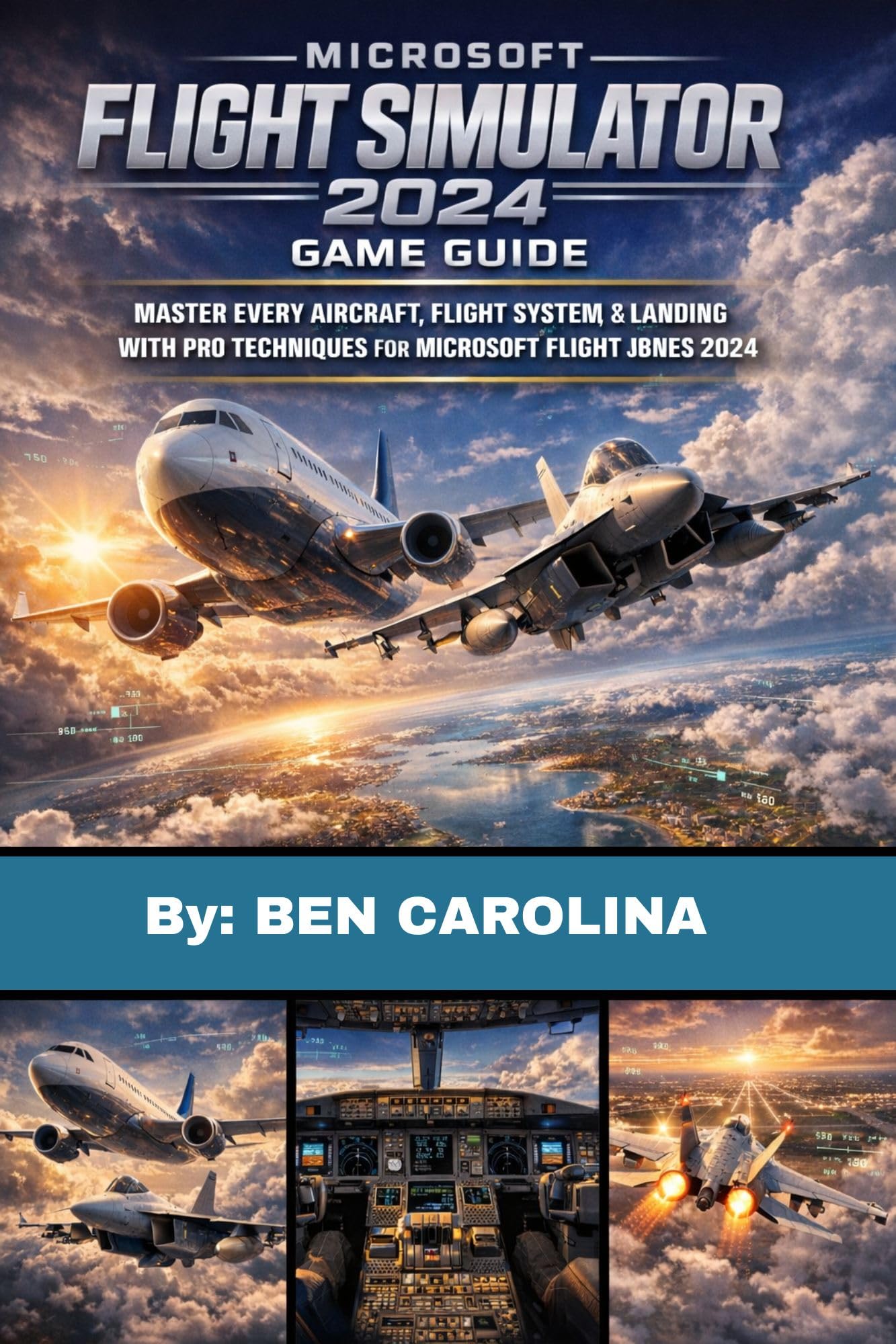 MICROSOFT FLIGHT SIMULATOR 2024 GAME GUIDE: Master Every Aircraft, Flight System, and Landing with Pro Techniques for Microsoft Flight Simulator 2024
