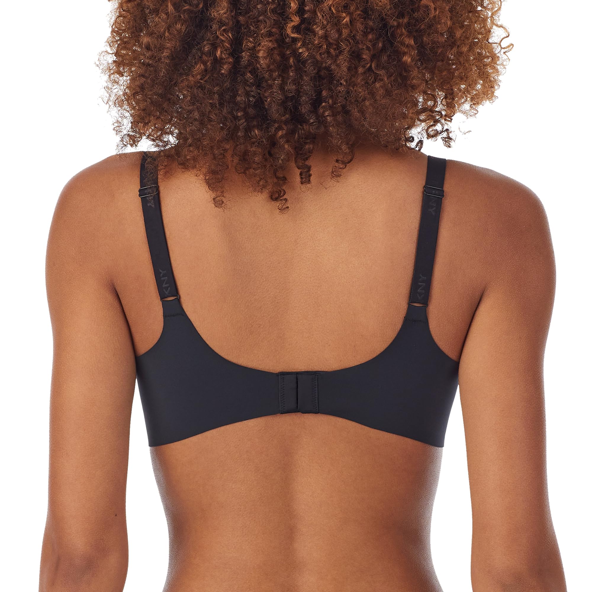 DKNY Damski biustonosz Active Comfort Bra, Light Impact, Wirefree, czarny, 85C