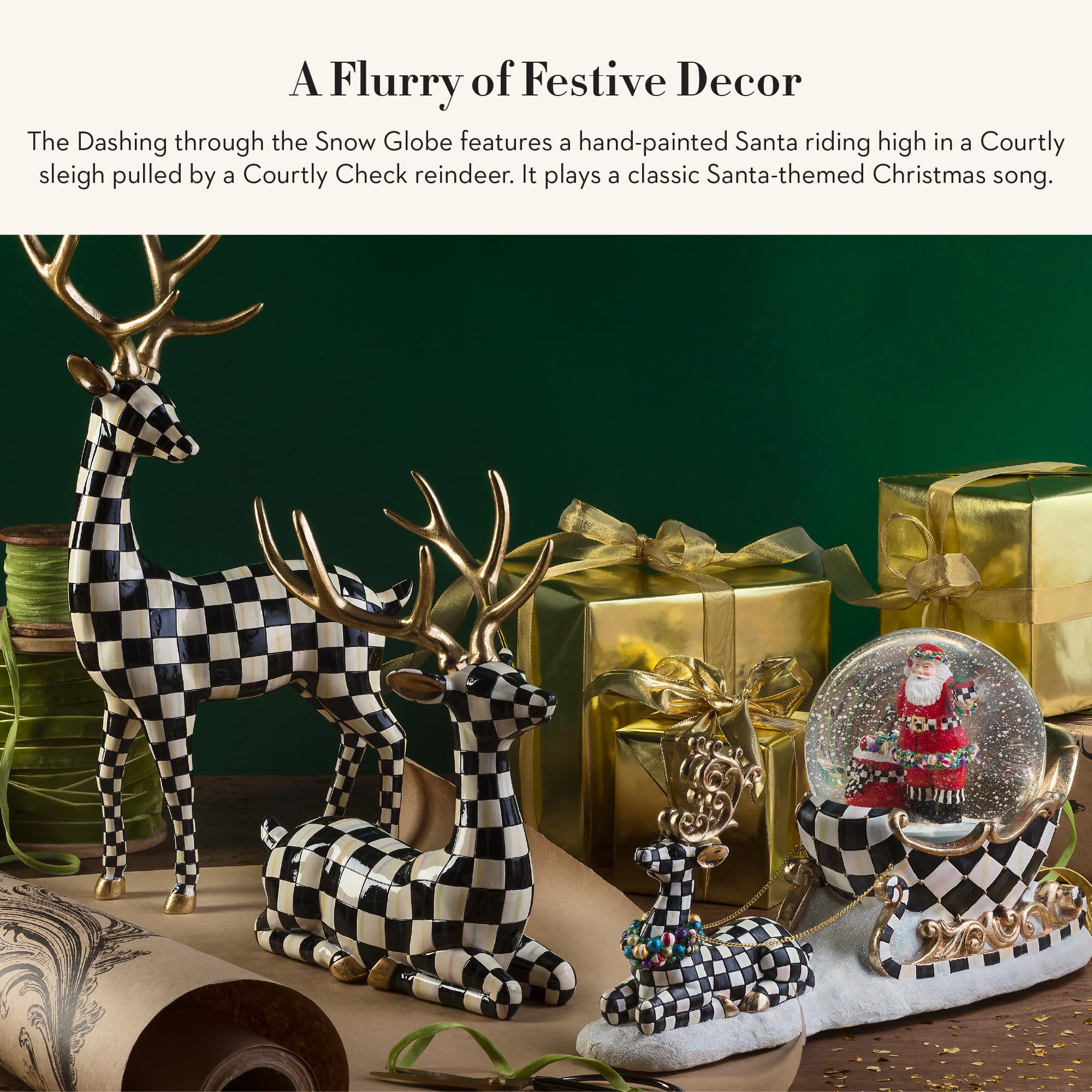 Amazon.co.jp: MacKenzie-Childs ダッシュ スルーザスノードーム