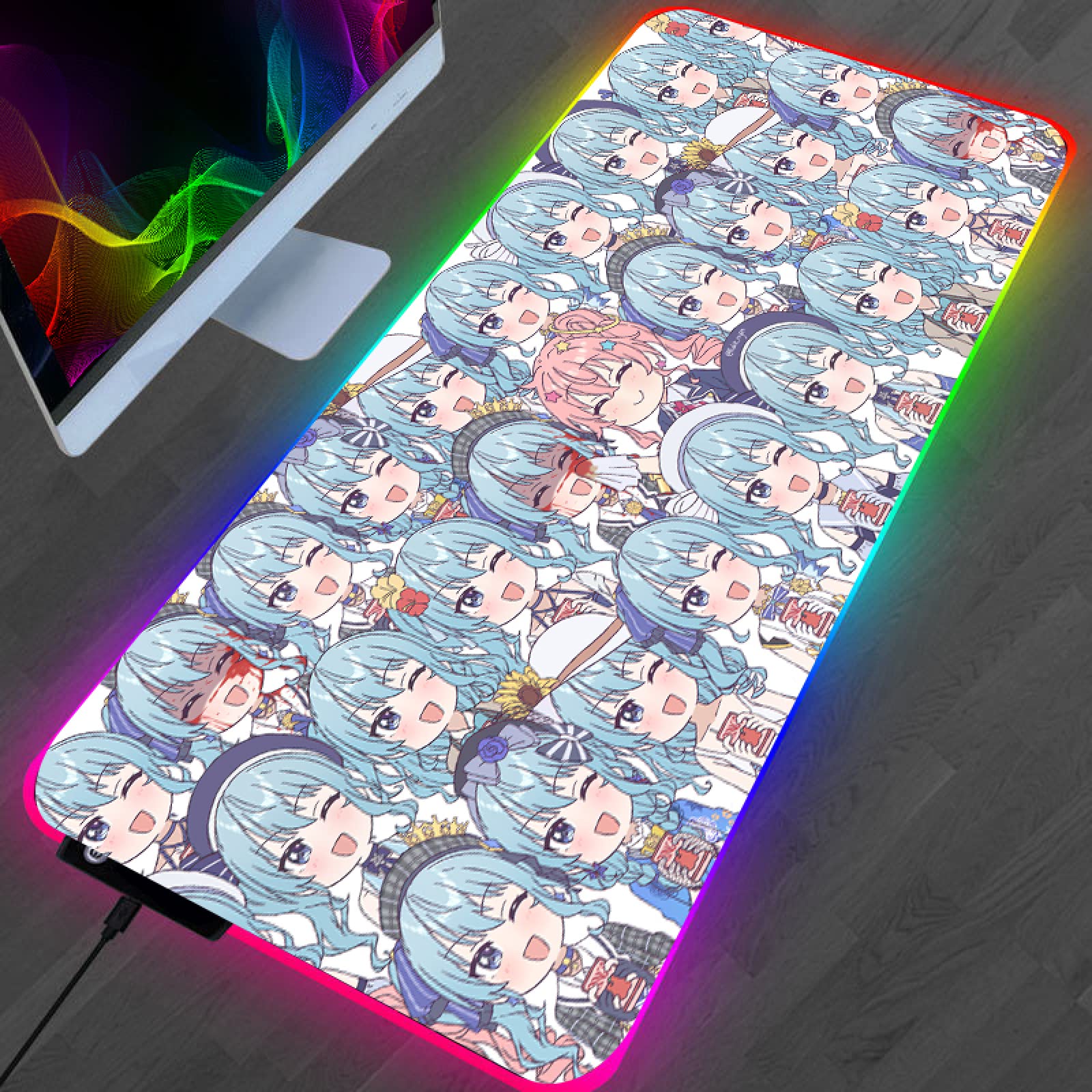 Amazon.co.jp: ゲーミングマウスパッド星街すいせホロライブゲーミング