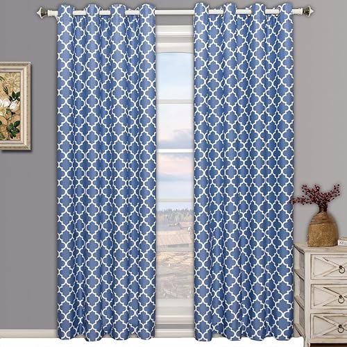 Miniatura 2 de Royal Hotel Bedding Meridian - Paneles de cortina opacas con ojales de color bígaro, 2 paneles, 52 x 108 pulgadas cada uno