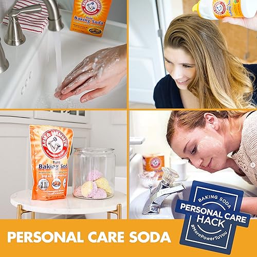 Miniatura 11 de Arm & Hammer Bicarbonato de sodio puro, 8 onzas, paquete de 2