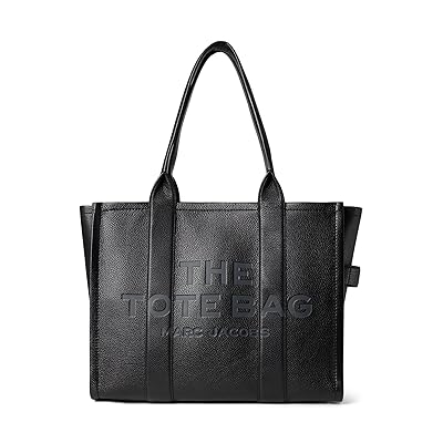 Marc Jacobs The Leather Tote Bag Handbags Black