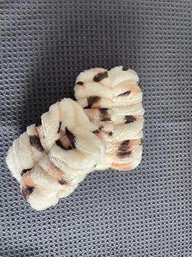 Miniatura 9 de Juego de diadema de spa para lavar la cara y la pulsera, suave diadema y pulsera, toallas de muñeca absorbentes y banda para el cabello con bolsa de