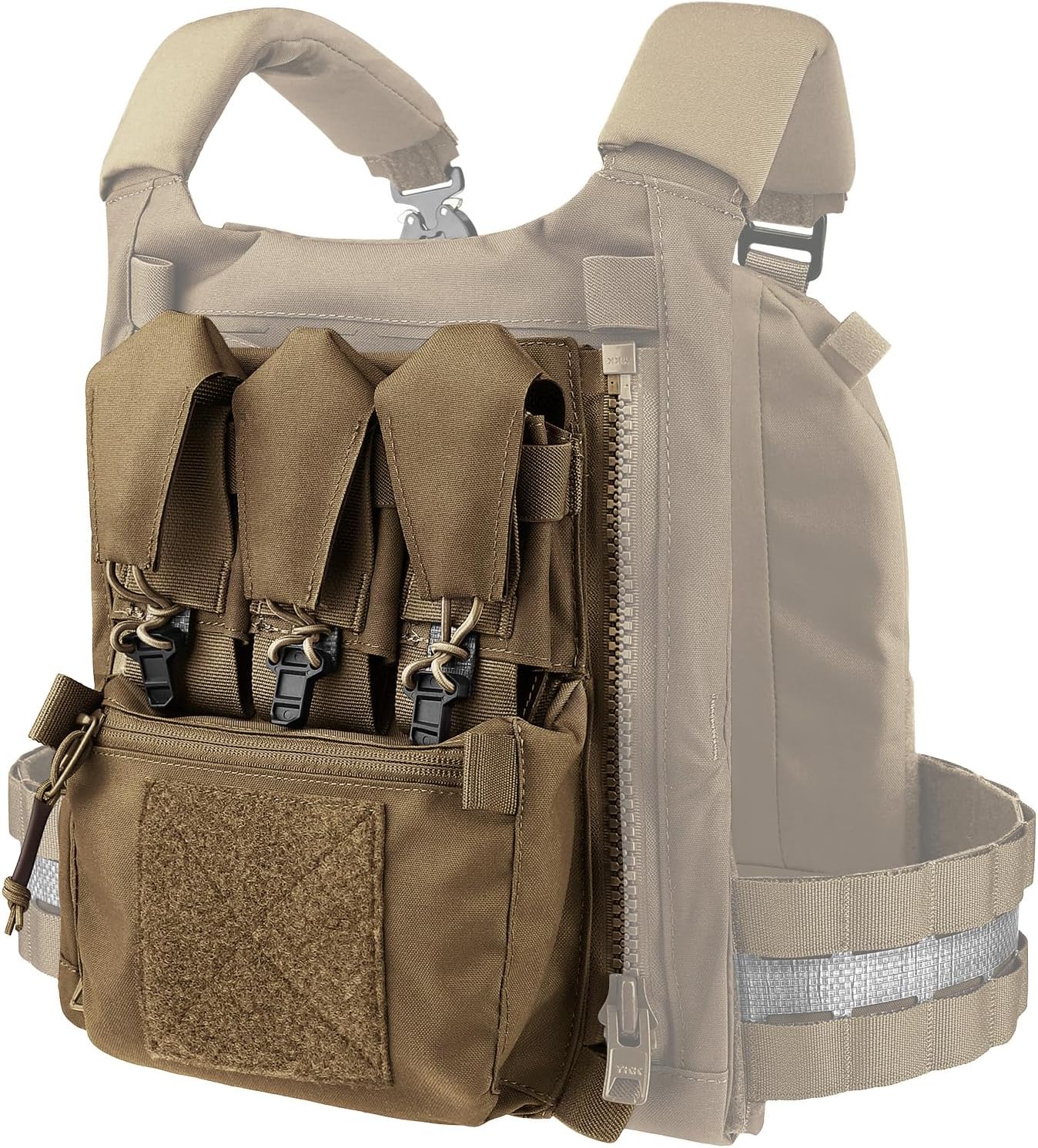 PETAC GEAR TacTical BackPack,Zip On Back Panel Banger For V5 Vest | Banger