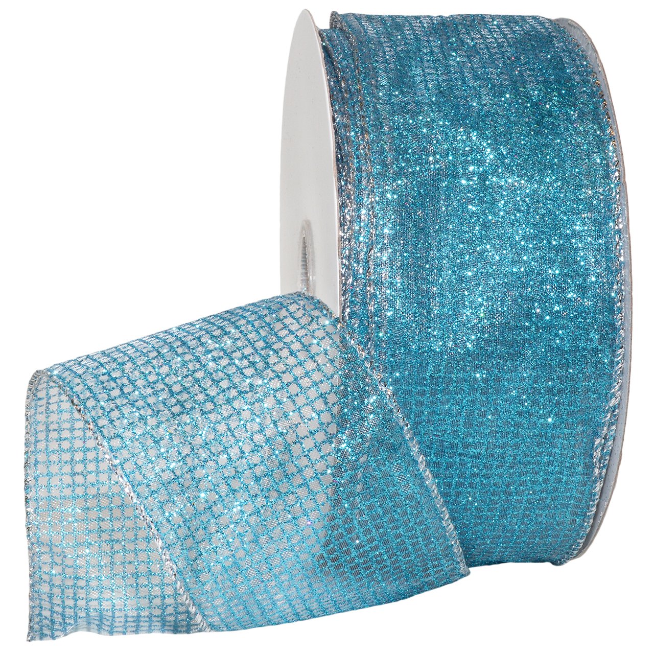 Ruban bleu Morex Ribbon 7435 Cosmic bobine de 50 m pour decoration
