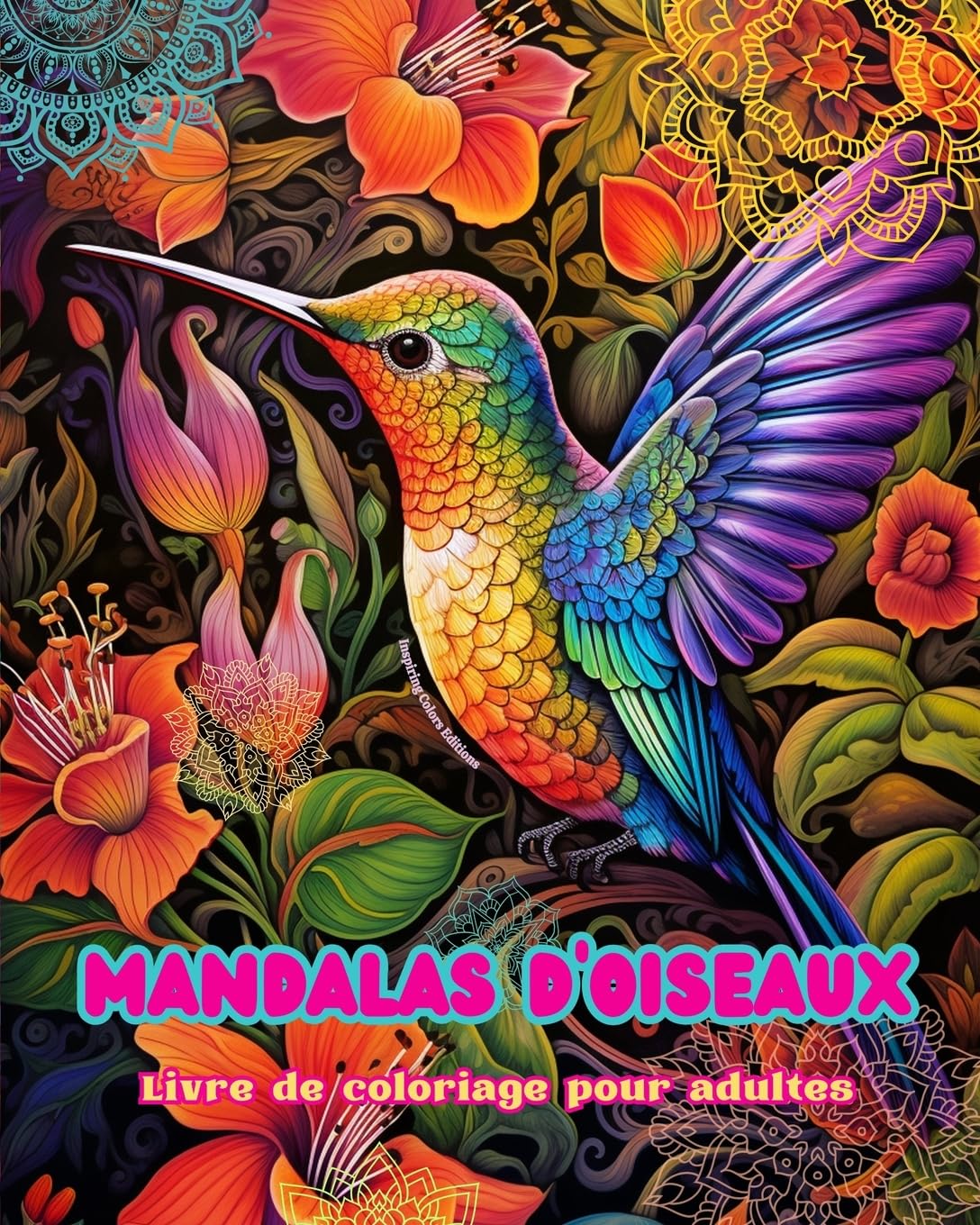 Mandalas d'oiseaux | Livre de coloriage pour adultes | Dessins anti-stress pour encourager la créativité: Images mystiques d'oiseaux pour soulager le stress et équilibrer l'esprit